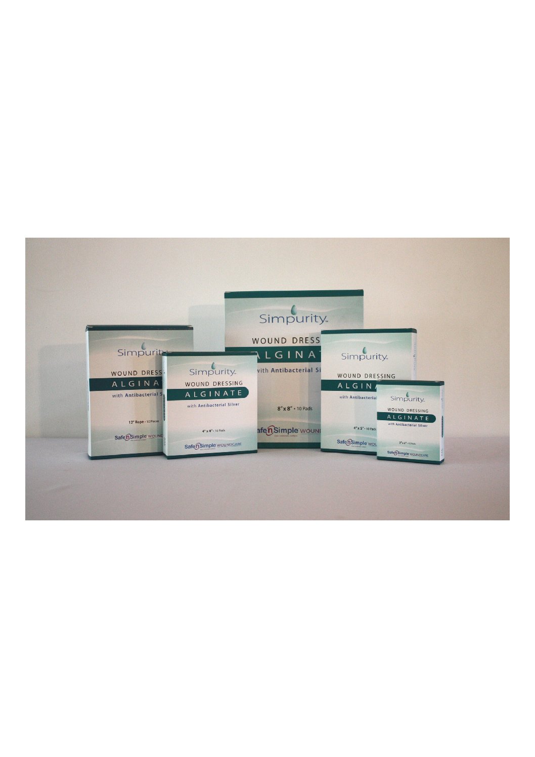 Alginate Wound Dressing with Antibacterial Silver